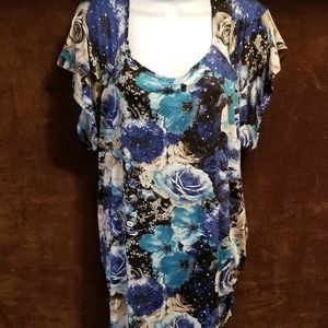 Brittany Black short sleeve top